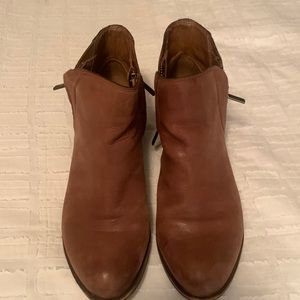 Lucky Brand Leather Booties. Size 8.
